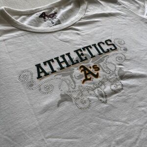 Oakland A's Rhinstone Bling 4her Baseball MLB FanGirl Fandom